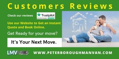 Driver from Peterborough Man Van arrived on time and worked quickly