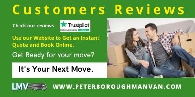 Driver from Peterborough Man Van was helpful and friendly